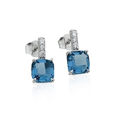 Ruub Square Cut Earrings - Thumbnail