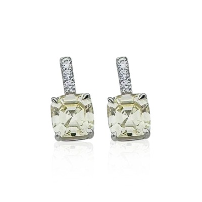 Ruub Square Cut Earrings - Thumbnail