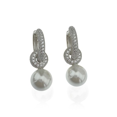 by Eda Çetin - Sandra Italian Pearl Earrings