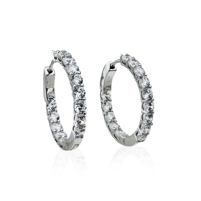 by Eda Çetin - Sanga Italian Hoop Earrings