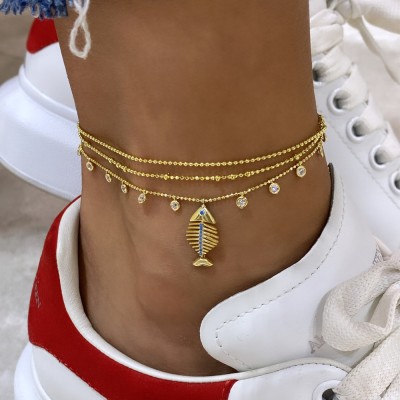 Self Double Anklet - Thumbnail