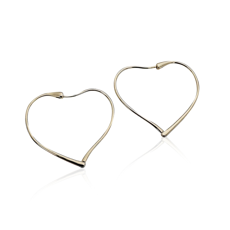 Silva Heart Earrings