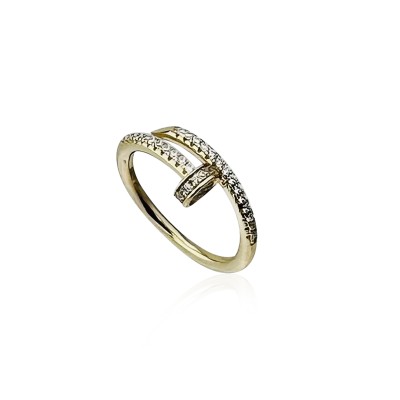 Stone Nail Ring - Thumbnail