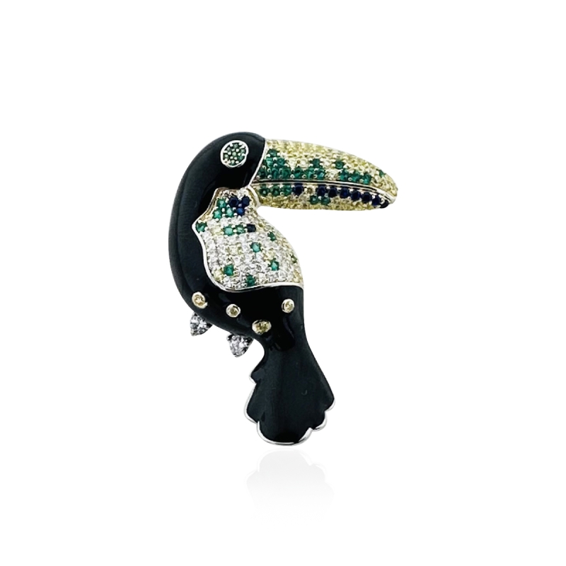 Toucan Brooch