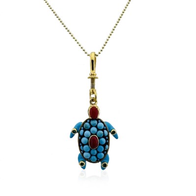 by Eda Çetin - Turtle Collection Necklace