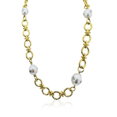 by Eda Çetin - Venice Collection Pearl Necklace - Nute