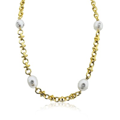 byEdaÇetin - Venice Collection Pearl Necklace - Rute