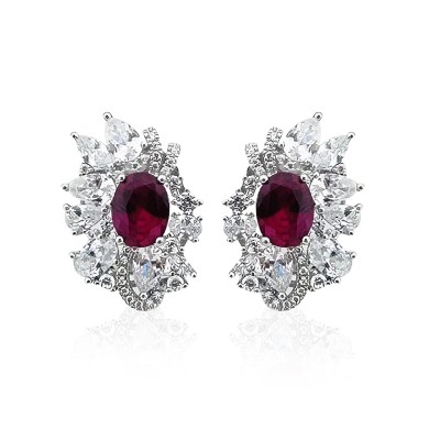 Vina Stone Earrings - Thumbnail