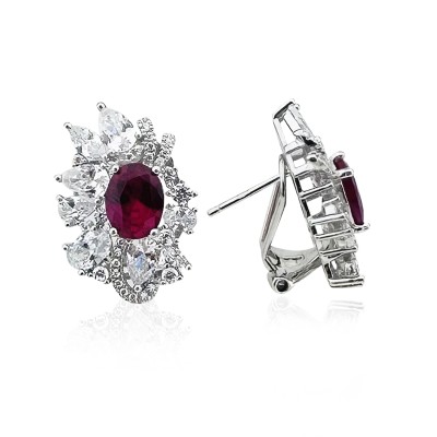 Vina Stone Earrings - Thumbnail