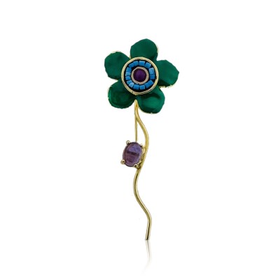 Violet Brooch - Thumbnail